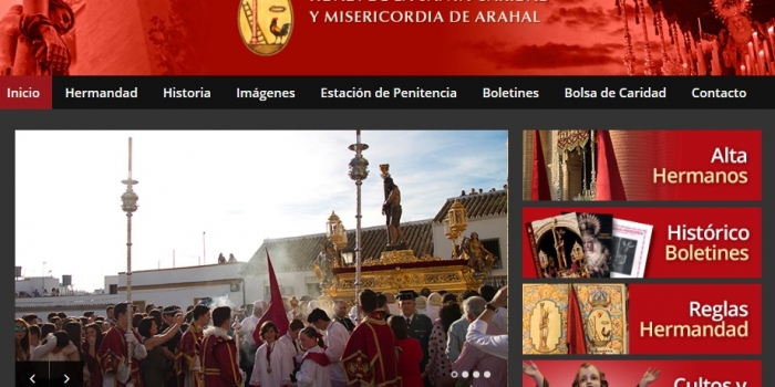 Presentación de la Nueva Página Web de la Hdad. y de la Restauración del Cuadro de la Virgen de Guadalupe y de la Lámpara de Juan Leonardo